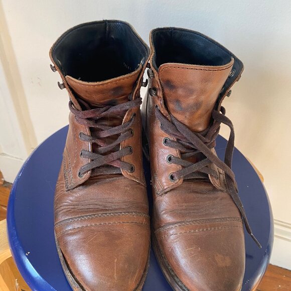 Thursday Boot Company Women's Captain Natural Leather Boot Size 9.5 - Picture 4 of 9